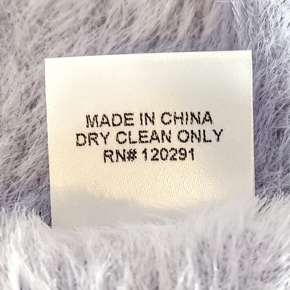 Michelle Mason Lilac Eyelash Knit Sweater - Picture 5 of 5